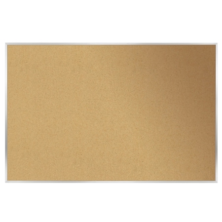Ghent Aluminum Frame Corkboard, 2ft x 3ft 1323-1